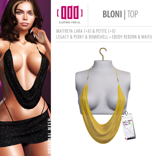 [ADD] Bloni Top - Yellow