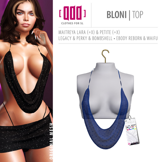 [ADD] Bloni Top - Blue