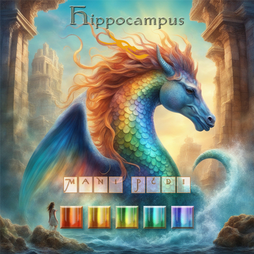 ~Mani Pedi~ Hippocampus Polish - GenX HUD