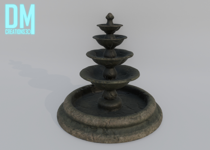 Fountain V021 Full Perm Mesh