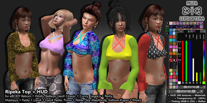 }>i<{ MUZA Ripeka Top + HUD