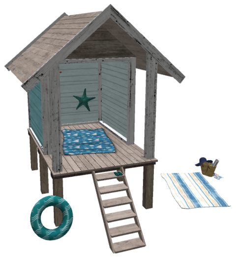 Beach Hut  / Cabane de Plage (BOX)