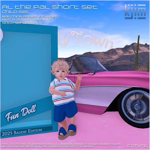 KJIm: Al the Pal Short Set - Child