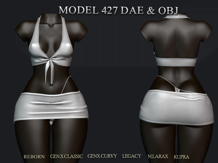 !GUTTO! MODEL 427  DAE & OBJ