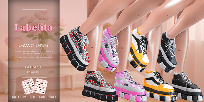[LABELITA] Emma Sneakers Fatpack