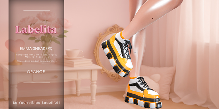 [LABELITA] Emma Sneakers Orange