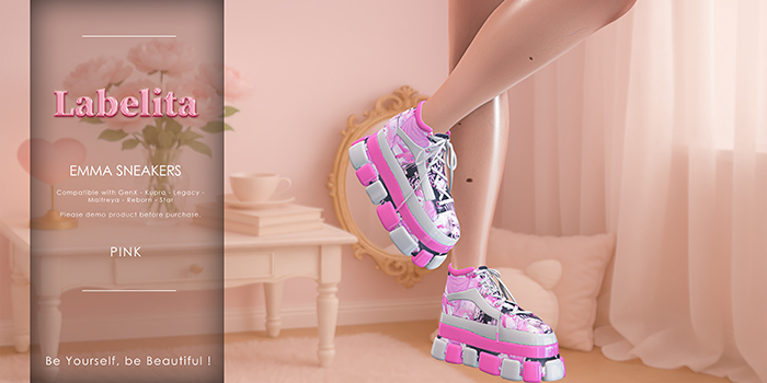 [LABELITA] Emma Sneakers Pink