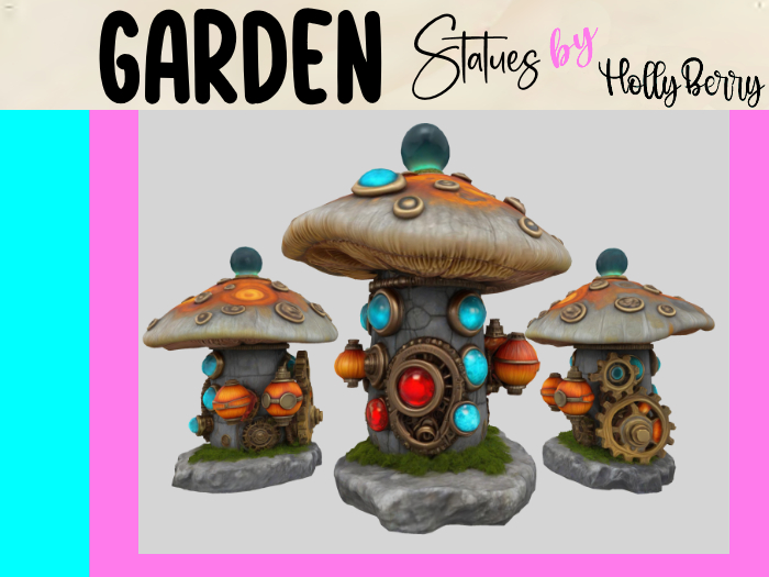 HB: Steampunk Mushroom F FuLL PERM