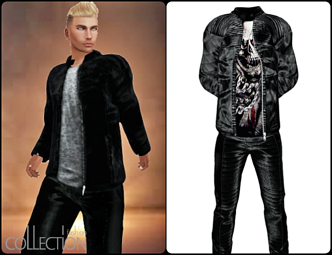 (47) Dustin Leather Jacket Outfit #1