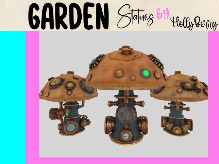 HB: Steampunk Mushroom C FuLL PERM