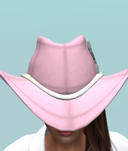 Distressed Melon Cowboy Hat