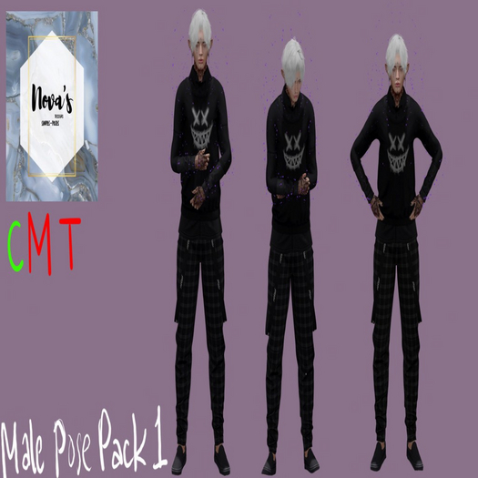 {Circe} Male Pose Pack 1