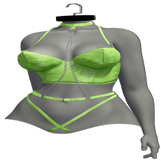 [C.YFashion]*KASUMI*Top Green(add me)