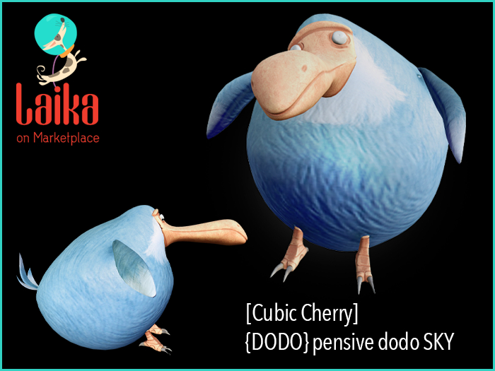 16[Cubic Cherry] {DODO} pensive dodo SKY