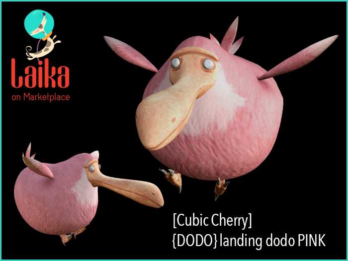 03[Cubic Cherry] {DODO} landing dodo PINK