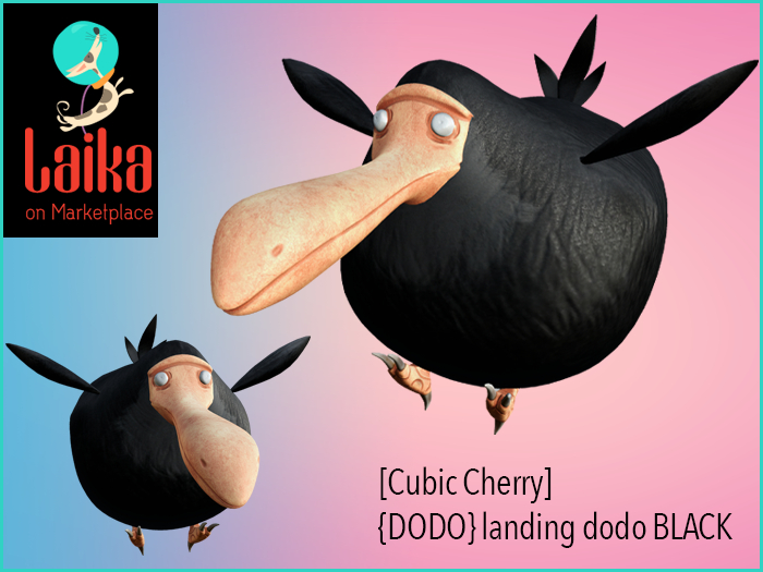 08[Cubic Cherry] {DODO} landing dodo BLACK