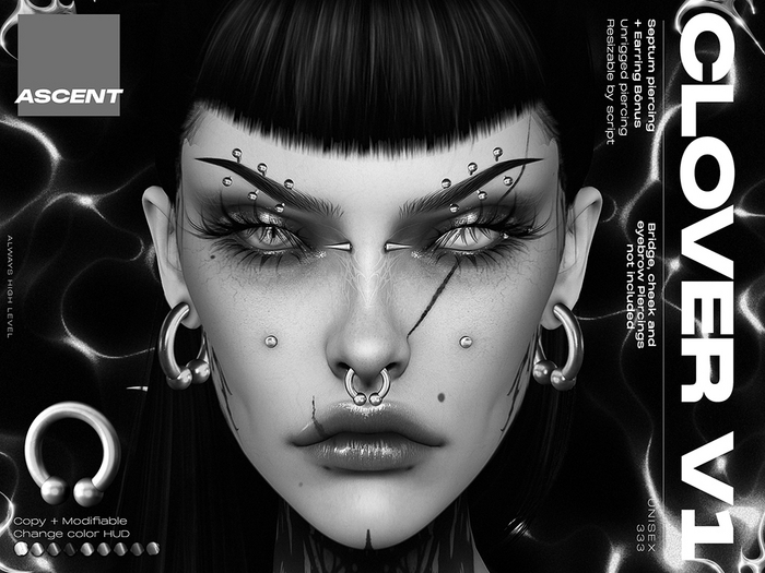 ASCENT - DEMO Clover Piercing