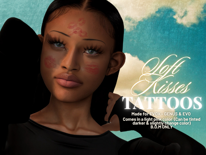 Soft Kisses Tattoo