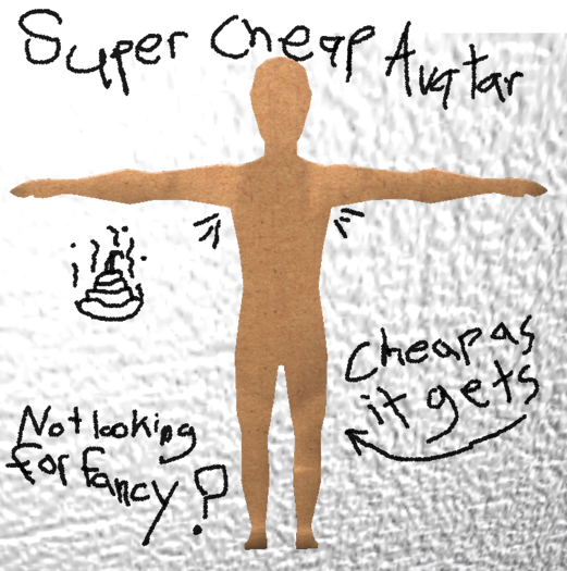 Cheap Paper Cutout Person