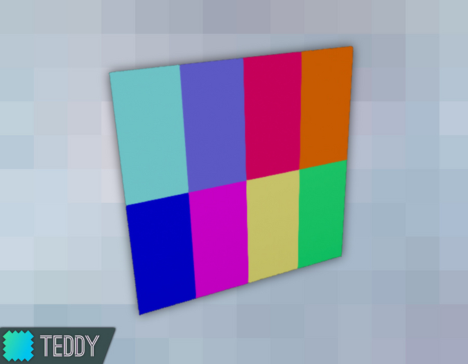FULL PERM 8 face Panel (1 prim)