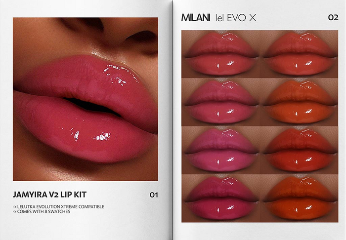 MILANI - "JAMYIRA V2" LIP KIT / FATPACK