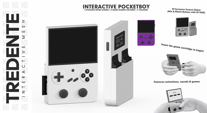Tredente // Interactive PocketBoy [PURPLE] (Packed)