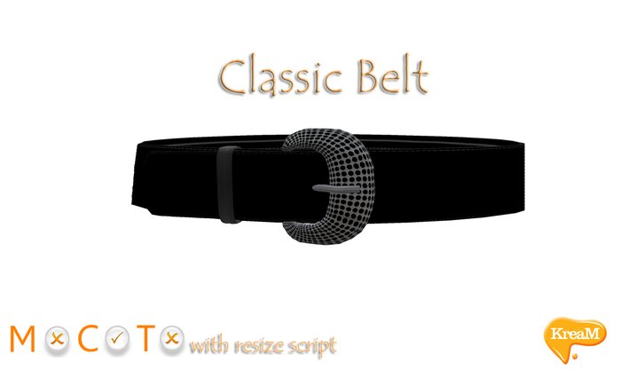 *KreaM* Classic Belt