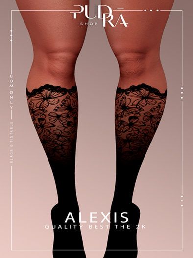 PUDRA - Alexis socks FatPack 2K (tintable)