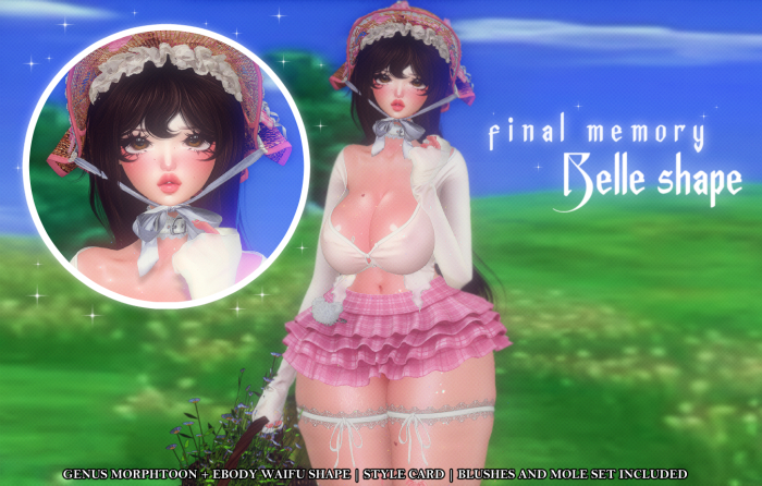 .fm. BELLE SHAPE KIT ( GENUS MORPHTOON + EBODY WAIFU )