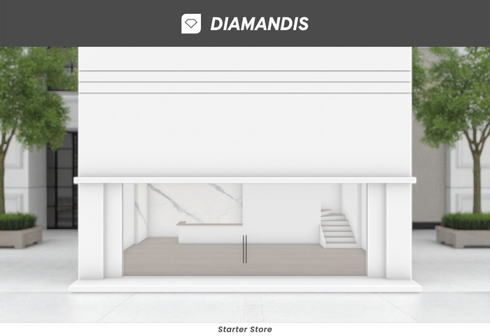 Diamandis | Starter Store (Modern Store Prefab)