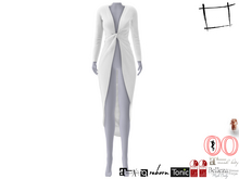 Full Perm Women's Twisted Front Dress For Maitreya,Ocacin Standard, Slink, Belleza, Ocacin Voluptuous