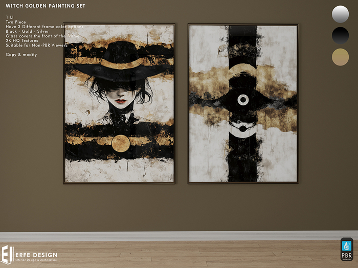 Witch Golden Painting Set PBR [Erfe Design]*