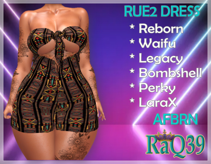 [R39] Rue2 Dress-AFBRN