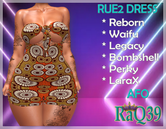 [R39] Rue2 Dress-AFO