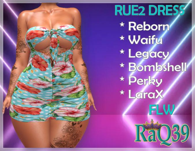 [R39] Rue2 Dress-FLW