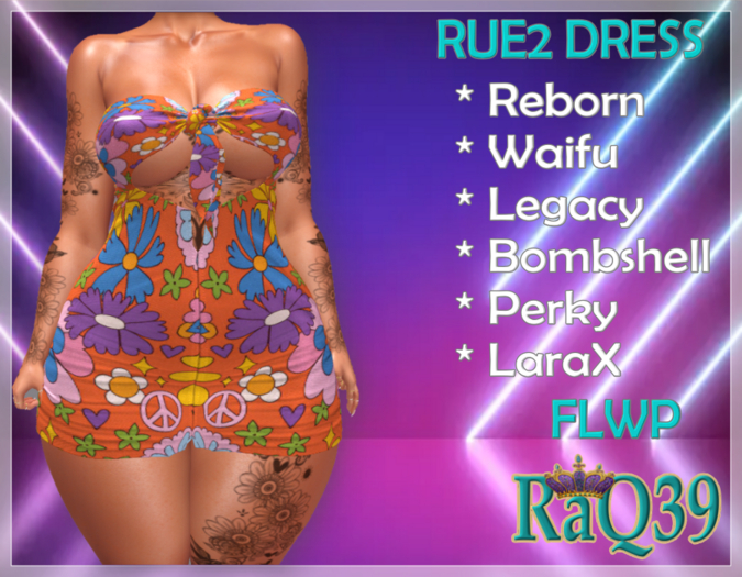 [R39] Rue2 Dress-FLWP