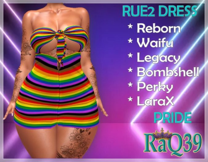 [R39] Rue2 Dress-PRIDE