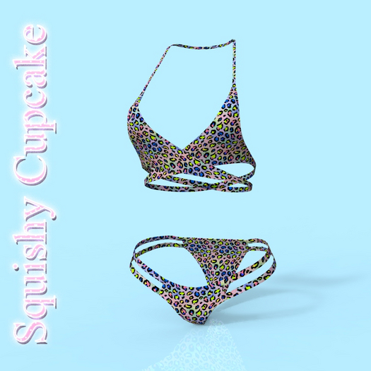 Leopard Ela Bikini Bombshell