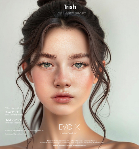 DeeTaleZ *DEMO* for LELUTKA EVOX - Trish - ALL SKINTONES