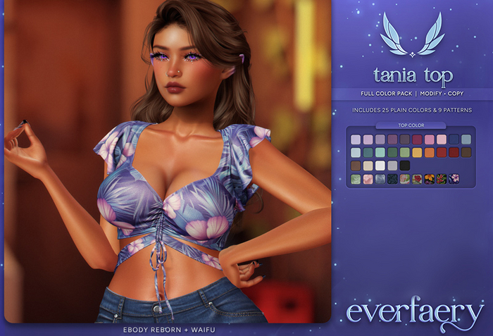 everfaery - Tania Top: Reborn
