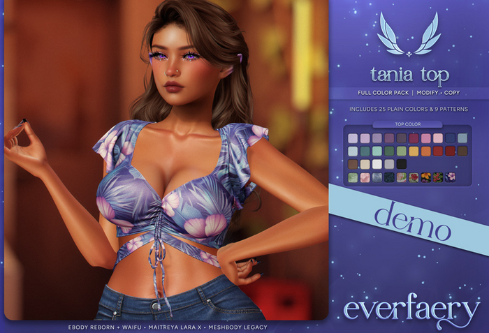 everfaery - Tania Top: Demo