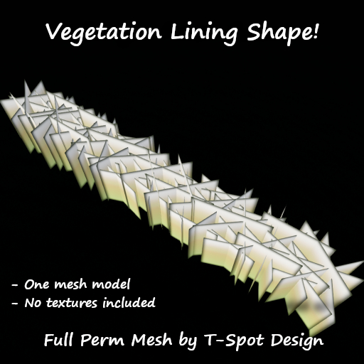 T-Spot Mesh - Vegetation Lining Shape - FP - LI=1.0