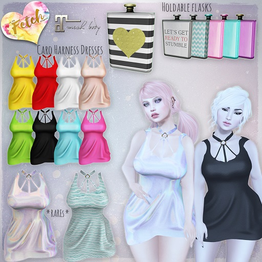 [Fetch] Caro Flask - Pink (Rez me to unpack)