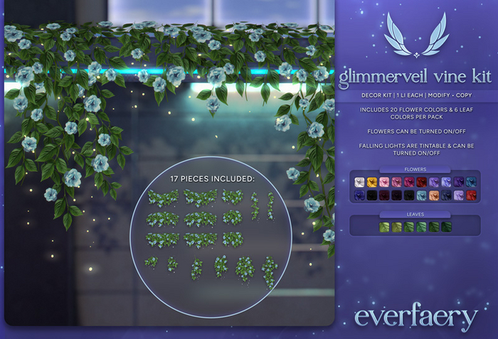 everfaery - Glimmerveil Vine Kit: Green Pack
