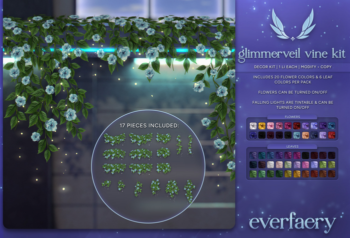 everfaery - Glimmerveil Vine Kit: Full Set