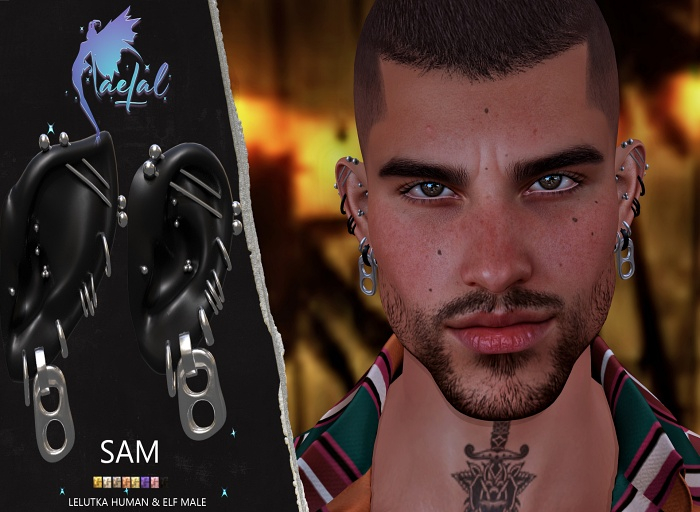 FaeTal - Sam - LeLutka Human & Elf Male DEMO