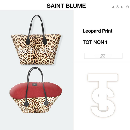 Saint Blume - Leopard Print Tot 1.