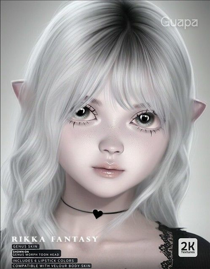 Guapa - Rikka Skin (GENUS MORPH) 2K Fantasy - FATPACK