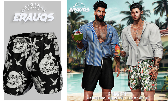 [ ERAUQS ] - Rohan Shorts - 05
