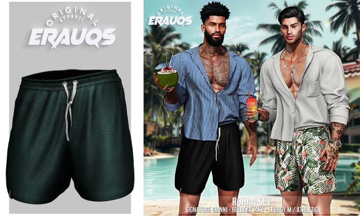 [ ERAUQS ] - Rohan Shorts - 13